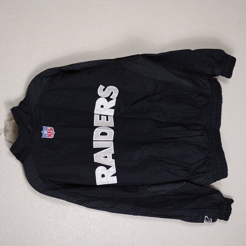 Proline Authentic Vintage Oakland Raiders Zip Up Jacket